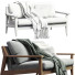 Sofa West Elm Wood - ED-MONTE