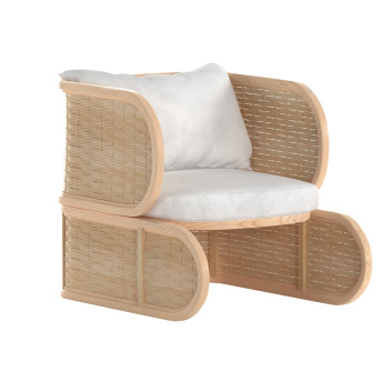 Крісло Wood Rattan c21