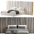 Ліжко VIG Furniture Modrest Nixan Modern White Bonded Gold - Zikkoo