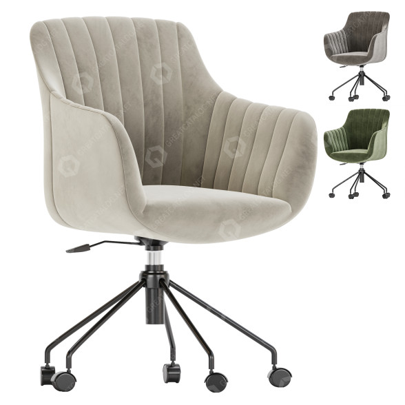 Silla de oficina La Redoute Matie Modelo 3D