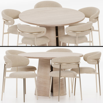 Стіл та стільці Dining Set 07