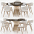 Стіл та стільці Knoll Dining Set 08 - zvezdaboy