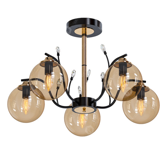 Chandelier TR9072 by Ambrella Light 3D model