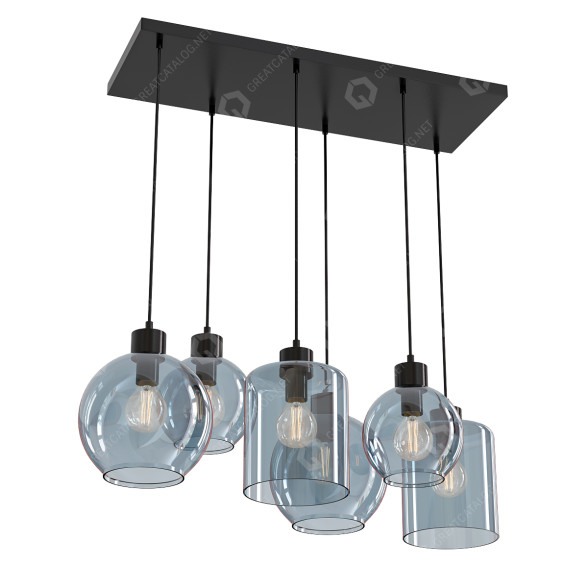 Lampa wisząca TK Lighting Sintra model 3D
