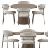 Stół i krzesła Dining Set 01 - zvezdaboy