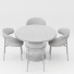 Stół i krzesła Dining Set 01 - zvezdaboy