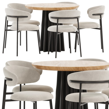 Стіл та стільці Dining Set 02