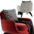 Armchair Minotti Belt - Sohib3d
