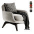 Armchair Minotti Belt - Sohib3d