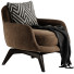 Armchair Minotti Belt - Sohib3d