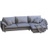 Sofa West Elm Harmony Leather and Fabric - ED-MONTE