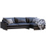 Sofa West Elm Harmony Leather and Fabric - ED-MONTE