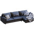 Sofa West Elm Harmony Leather and Fabric - ED-MONTE