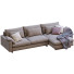 Sofa West Elm Harmony Leather and Fabric - ED-MONTE