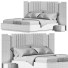 Bed and Bedside Tables Evmoda Madlen - Abdulloh