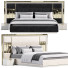 Bed and Bedside Tables Evmoda Crea Bazali - Abdulloh