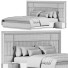 Bed and Bedside Tables Evmoda Crea Bazali - Abdulloh