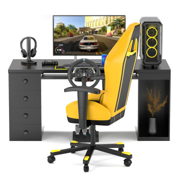 Espacio de trabajo PC Gamer Set Modelo 3D