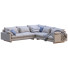 Sofa West Elm Harmony Light Gray - ED-MONTE