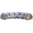 Sofa West Elm Harmony Light Gray - ED-MONTE