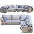 Sofa West Elm Harmony Light Gray - ED-MONTE