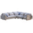 Sofa West Elm Harmony Light Gray - ED-MONTE