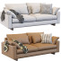 Sofa West Elm Harmony Bright Brown and Beige - ED-MONTE