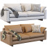 Sofa West Elm Harmony Bright Brown and Beige - ED-MONTE