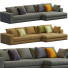 Sofa Minotti Hamilton Yellow and Gray - ED-MONTE
