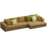 Sofa Minotti Hamilton Yellow and Gray - ED-MONTE