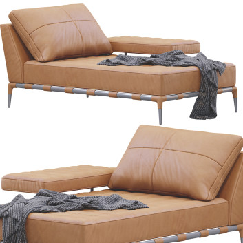 Шезлонг Cassina Prive 3D модель