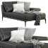 Шезлонги Cassina Prive Black - ED-MONTE