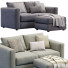 Sofa and Ottoman IKEA Finnala - ED-MONTE