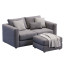 Sofa and Ottoman IKEA Finnala - ED-MONTE