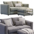 Sofa and Ottoman IKEA Finnala - ED-MONTE