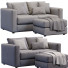 Sofa and Ottoman IKEA Finnala - ED-MONTE