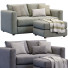 Sofa and Ottoman IKEA Finnala - ED-MONTE