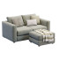 Sofa and Ottoman IKEA Finnala - ED-MONTE