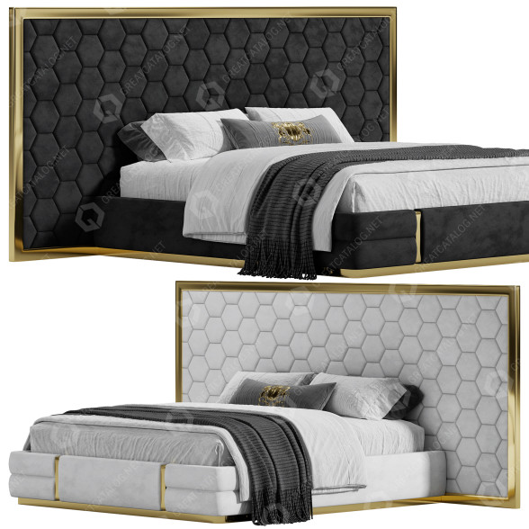 Ліжко Fico by Zebrano Casa 3D модель