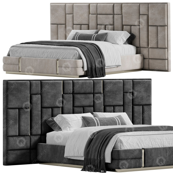 Cama İnmoda Mobilya Palmira Modelo 3D
