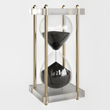 Uhr Hourglass 1 3D-Modell