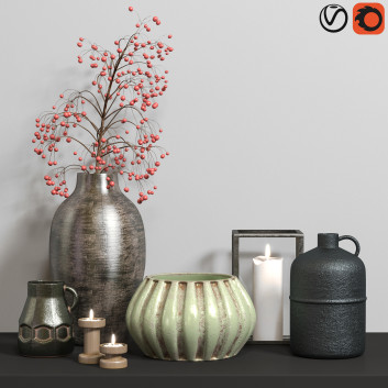 Декор Old Vases Set