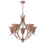Lámpara de araña Kichler Lighting Dover with Etched Glass - ysadiyev9622