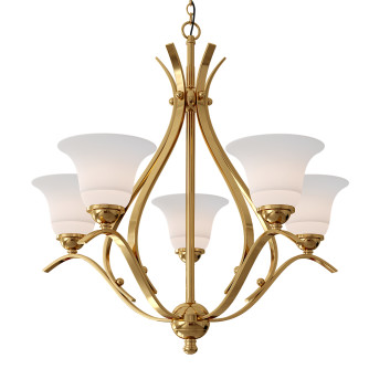 Люстра Kichler Lighting Dover with Etched Glass