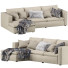 Sofa Coco Republic Hadley Modular - QrisTina