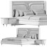 Cama y mesitas de noche Evgör Mobilya Akron Luxury - Abdulloh