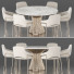 Table and Chairs Knoll Dining Set 24 - zvezdaboy