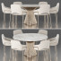 Table and Chairs Knoll Dining Set 24 - zvezdaboy