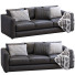 Диван IKEA Finnala Leather Black - ED-MONTE