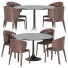 Mesa y sillas Dining Set 26 - zvezdaboy